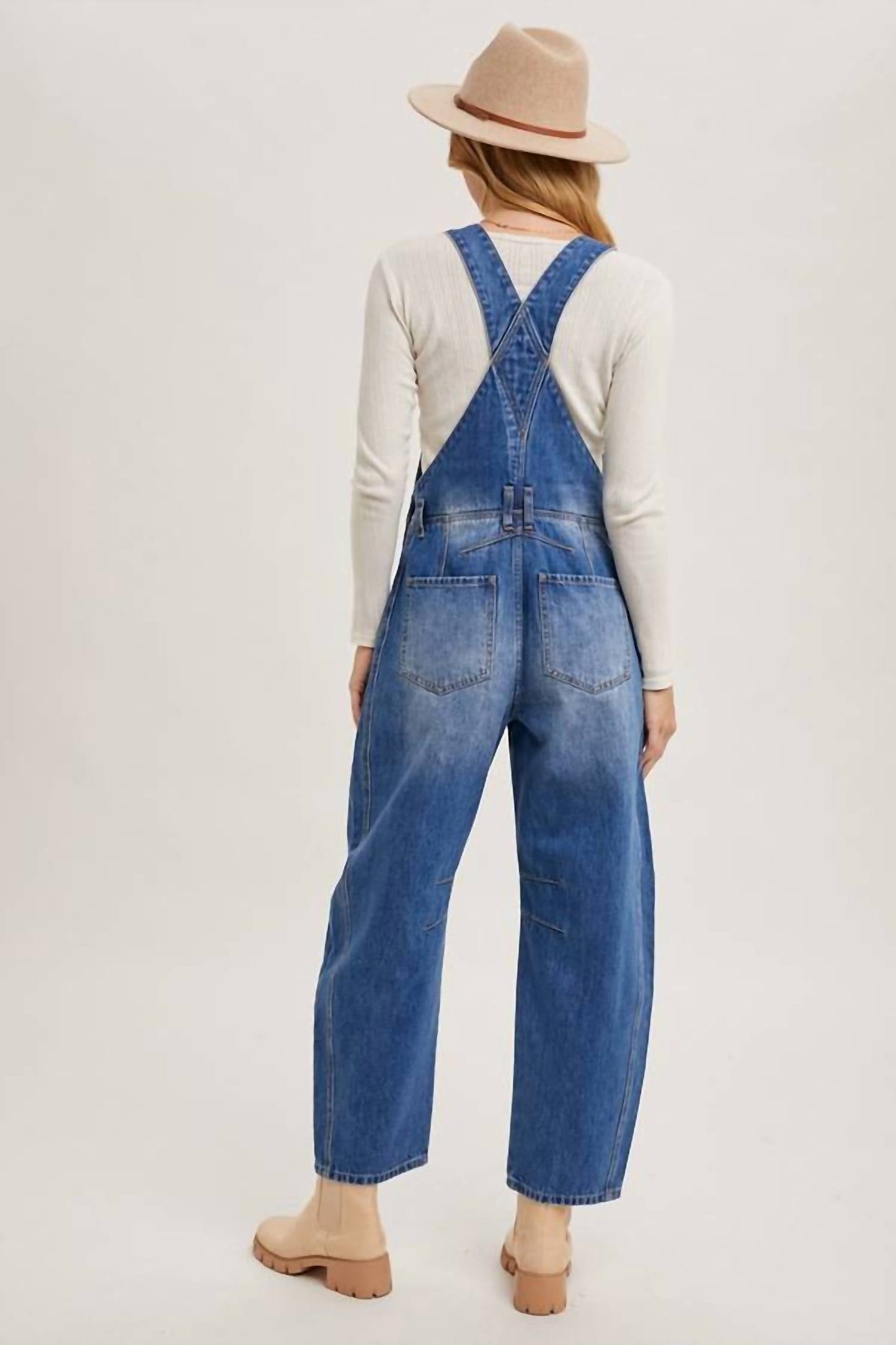 Bluivy - Ryder Barrel Leg Overalls