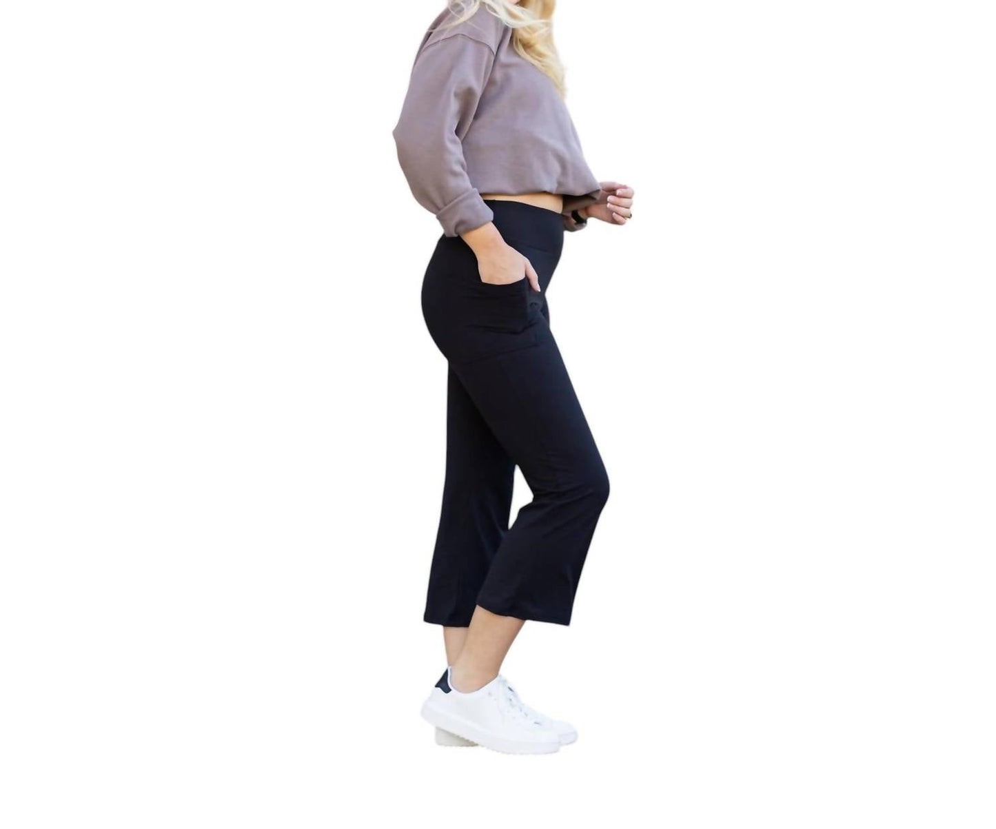 Julia Rose - Delilah Kick Flare Leggings with Pockets