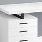 Computer Desk For Home Office, Left or Right Setup with Storage Drawers