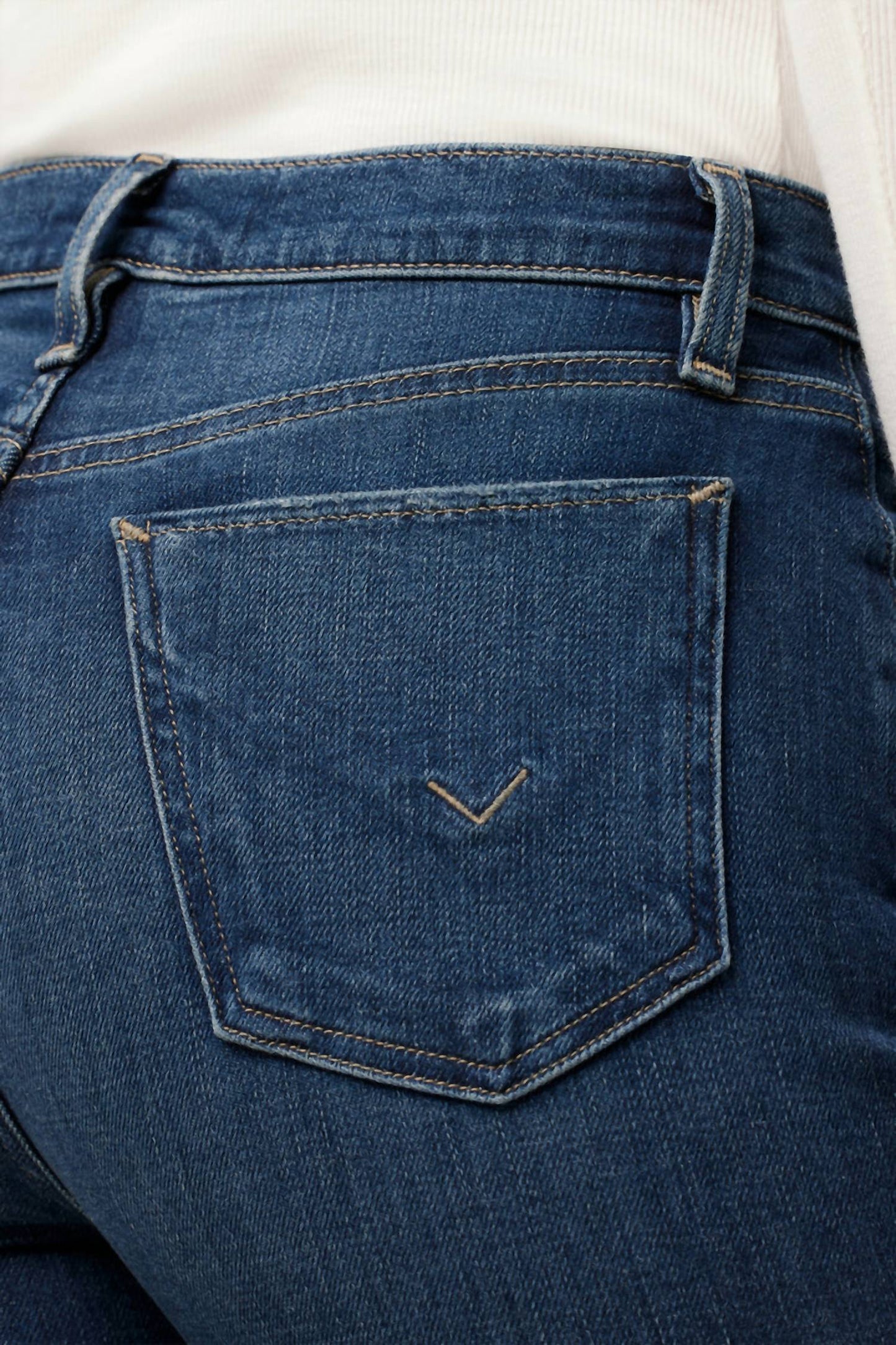 Hudson - Barbara High-Rise Baby Bootcut Jean w/ Slit Hem
