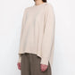 7115 By Szeki - Relaxed Rolled Seam Sweater