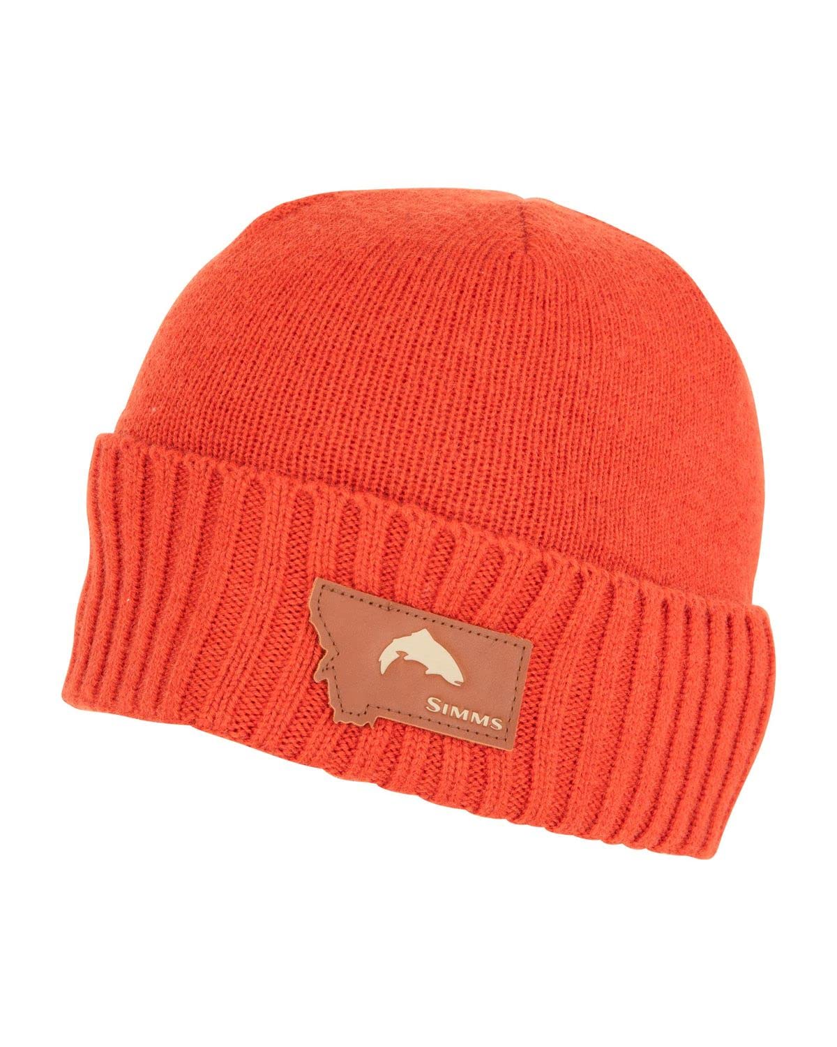 Simms Big Sky Wool Beanie - Orange
