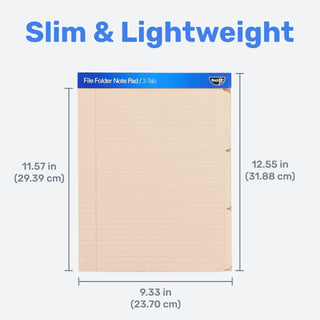 File Folder Notepad - Pack of 12
