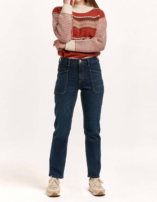 Dear John Denim - Jodi Super High Rise Utility Pockets Straight Jeans