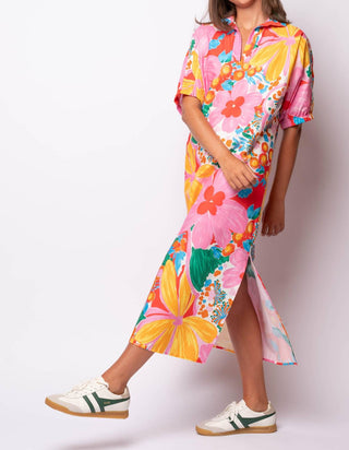 Adrienne - Blakely Gardenscape Midi Dress