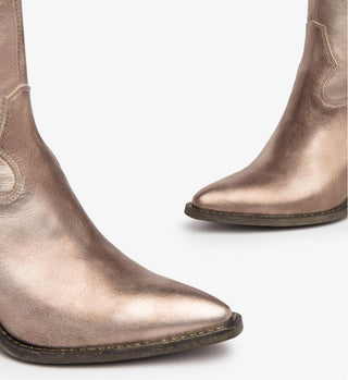Nerogiardini - Women's Torba Leather Cowboy Boots