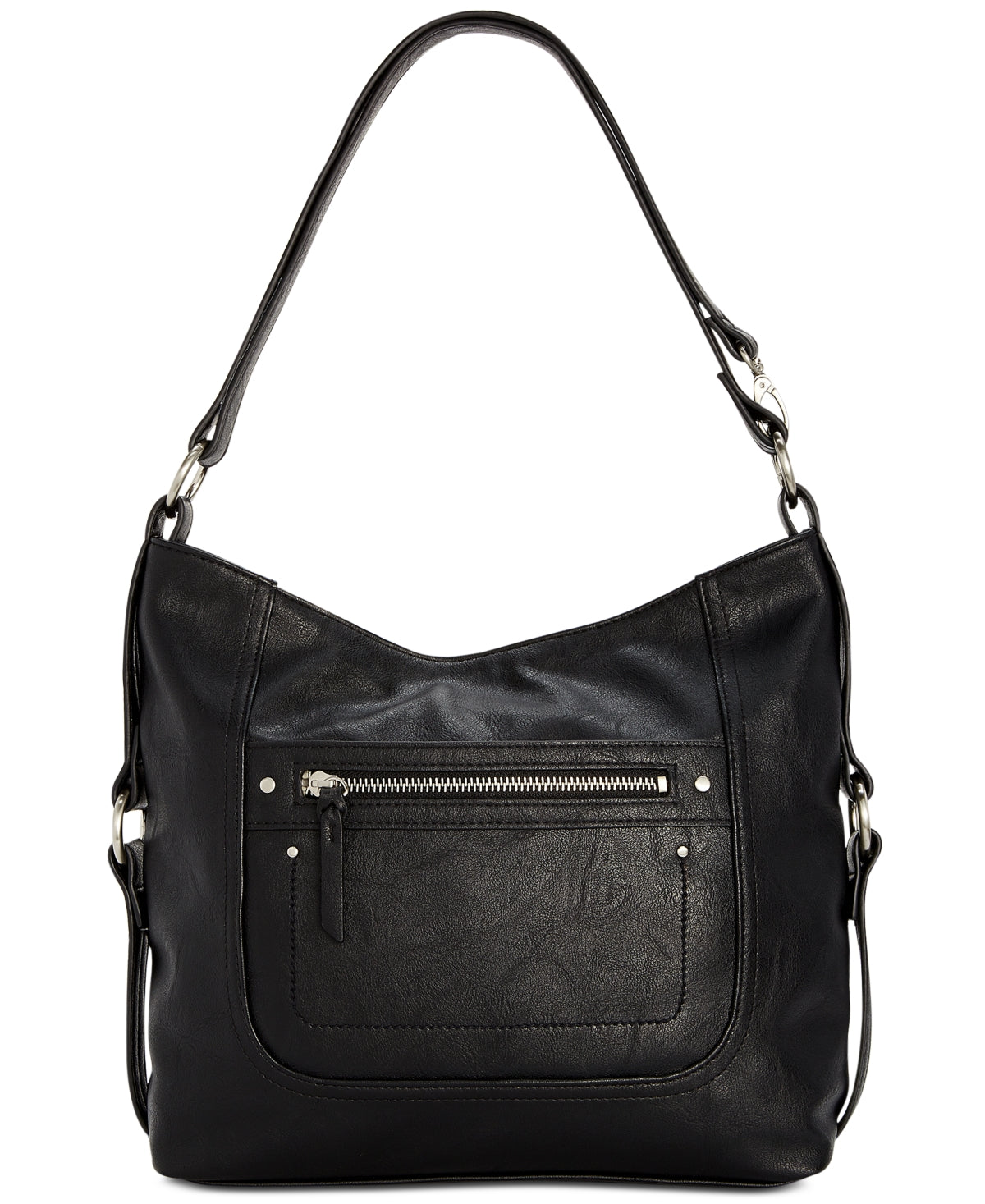 INC International Concepts Women's Riverton Hobo Black Size Regular