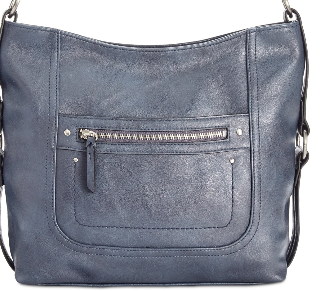 INC International Concepts Women's Riverton Hobo Gray Size Regular