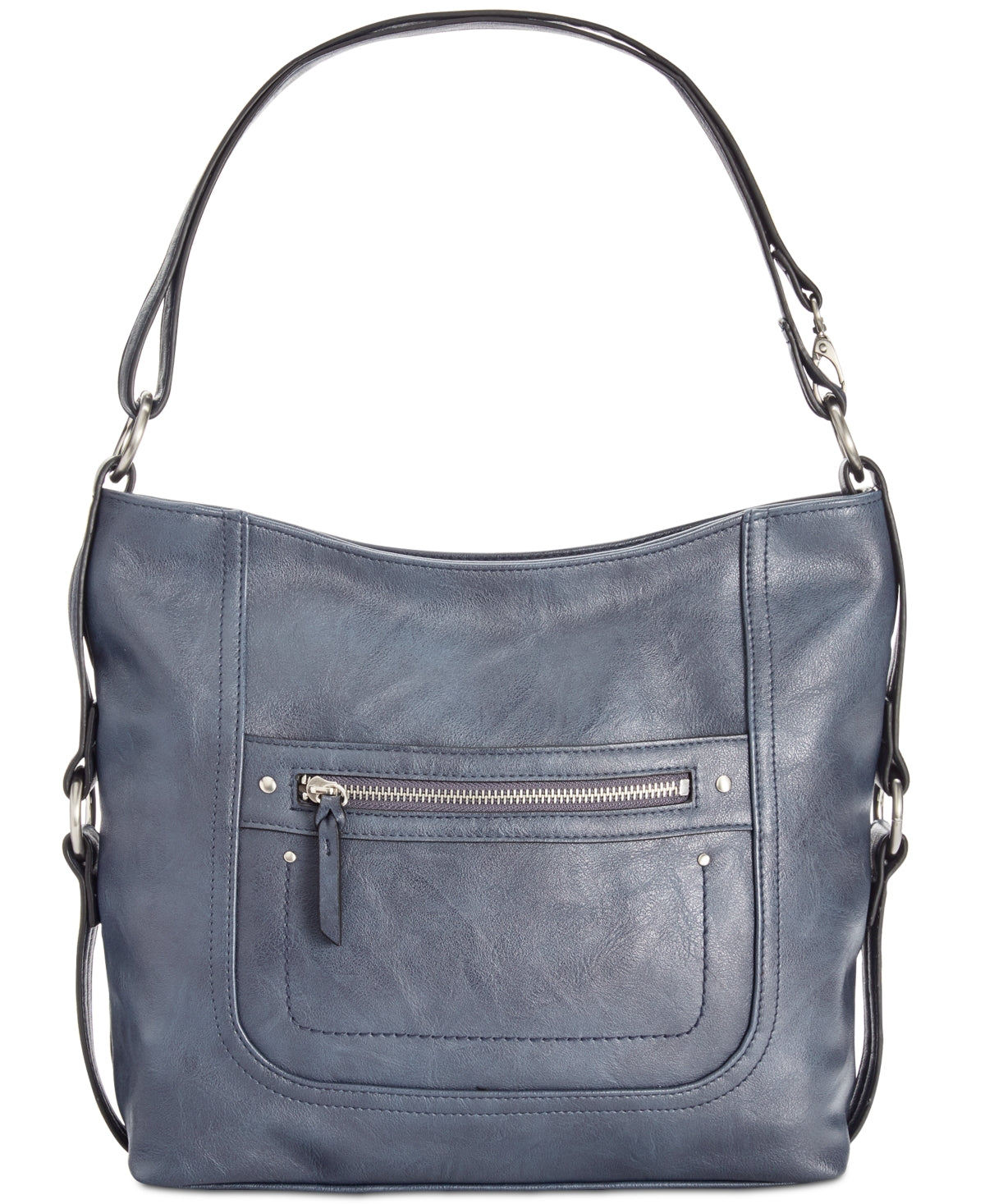 INC International Concepts Women's Riverton Hobo Gray Size Regular