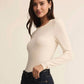 Z Supply - Second Skin Crew Long Sleeve Top