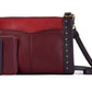 The Sak Women's Sanibel Leather Crossbody with Card Wallet Brown Size Regular