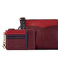 The Sak Women's Sanibel Leather Crossbody with Card Wallet Brown Size Regular
