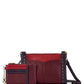 The Sak Women's Sanibel Leather Crossbody with Card Wallet Brown Size Regular