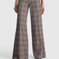 Alice + Olivia - Plaid Wide Leg Pant