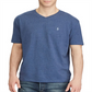Ralph Lauren Men's NEW Heather V Neck Tee T-Shirt Blue Size Large