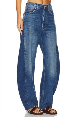 Agolde - Luna Pieced High Rise Jeans