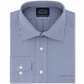 Eagle Men's Classic Regular Fit Non Iron Stretch Collar Check Dress Shirt Blue Size 17X34X35