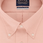 Eagle Men's Classic Regular Fit Stretch Collar Non Iron Dress Shirt Pink Size 15/5 32-33