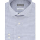 Michael Kors Men's Slim-Fit Non-Iron Airsoft Performance Stretch Check Dress Shirt Blue Size 15.5X32-33