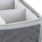 Cup Storage Chest - Deluxe Quilted Microfiber