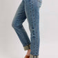 Judy Blue - Women's Vintage Wash Double Cuff Jean