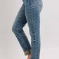 Judy Blue - Women's Vintage Wash Double Cuff Jean