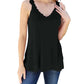 Basic Bae - Effortless Elegance Lace V-Neck Cami