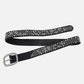 Amsterdam Heritage - Women's Britta Buckle Studded Leather Belt