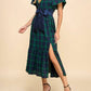 Tcec - Countryside Chic Plaid Midi