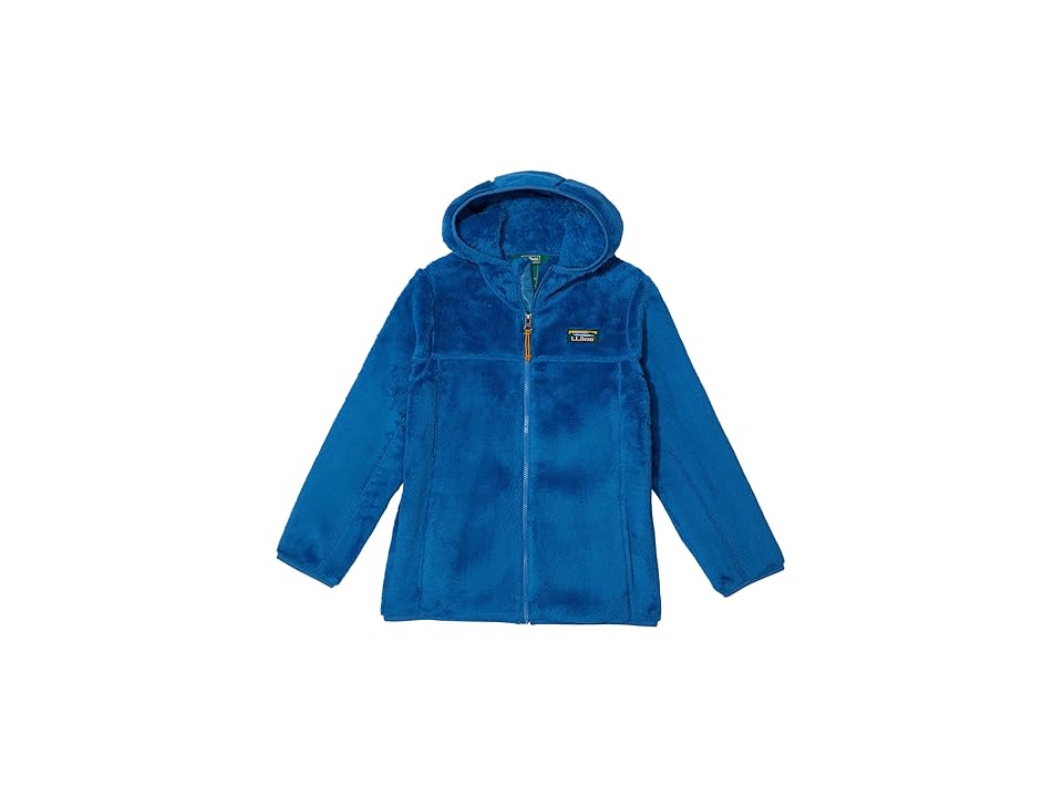 LLBean Kids Hi Pile Fleece Jacket - Marine Blue