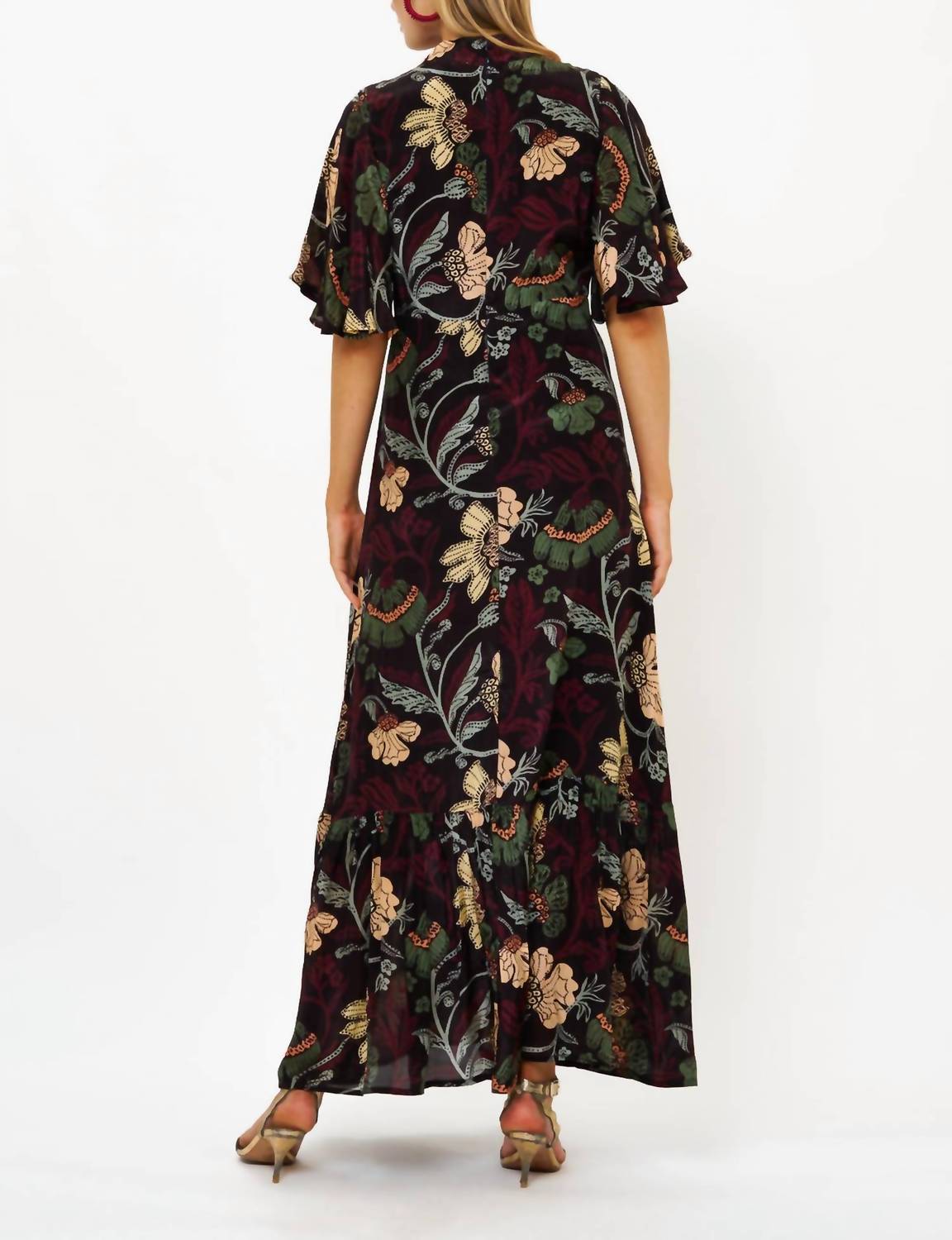 Oliphant - Flirty Mock Neck Dress