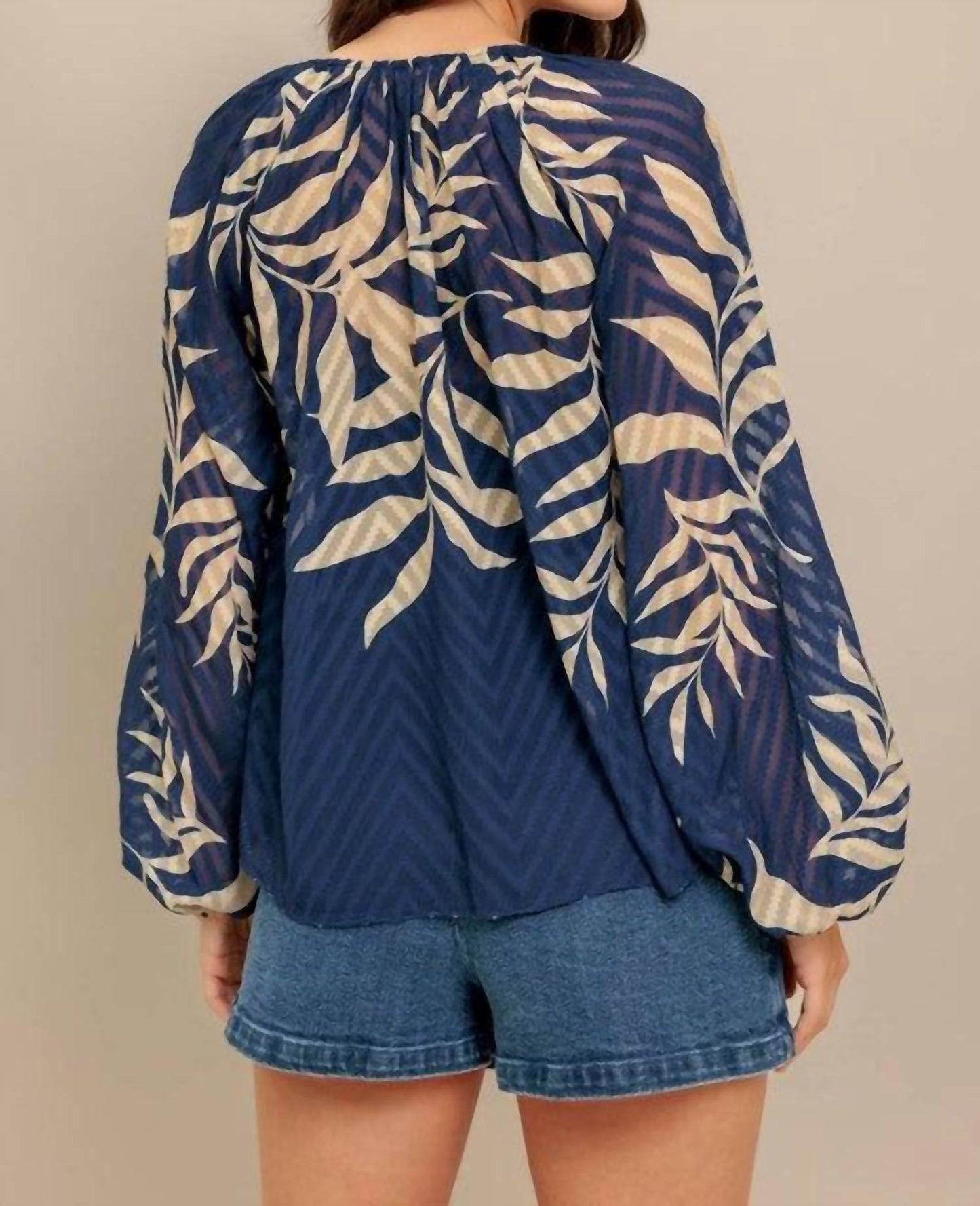 Flying Tomato - Midnight Walk Woven Top