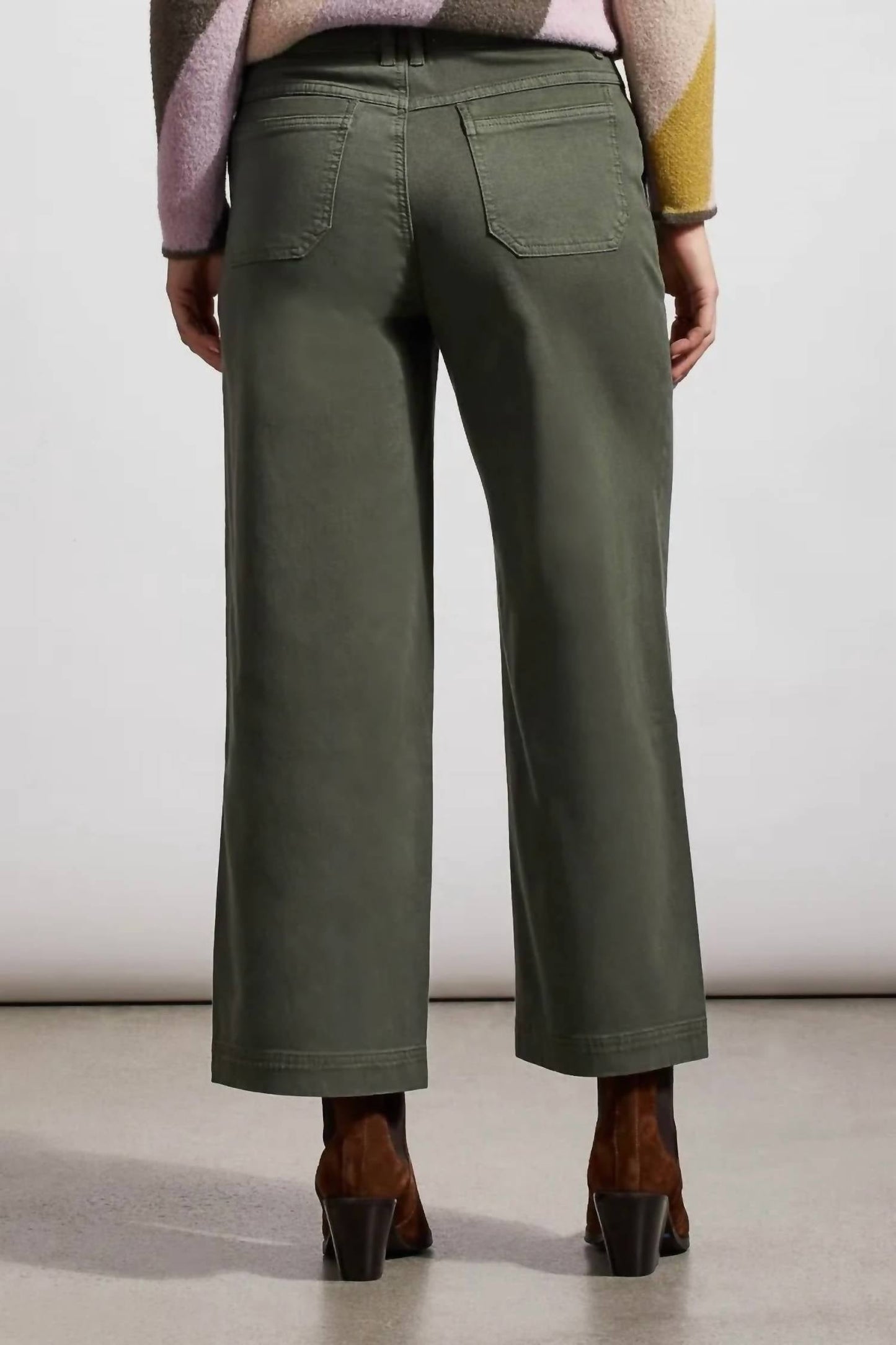 Tribal - Audrey Hugging Btn Fly Crop Wide
