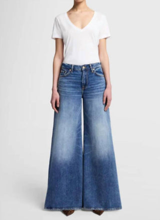 7 For All Mankind - Willow Palazzo Wide Leg Jeans