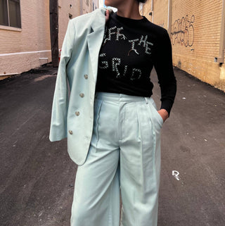 Lingua Franca - Off The Grid Crewneck Sweater