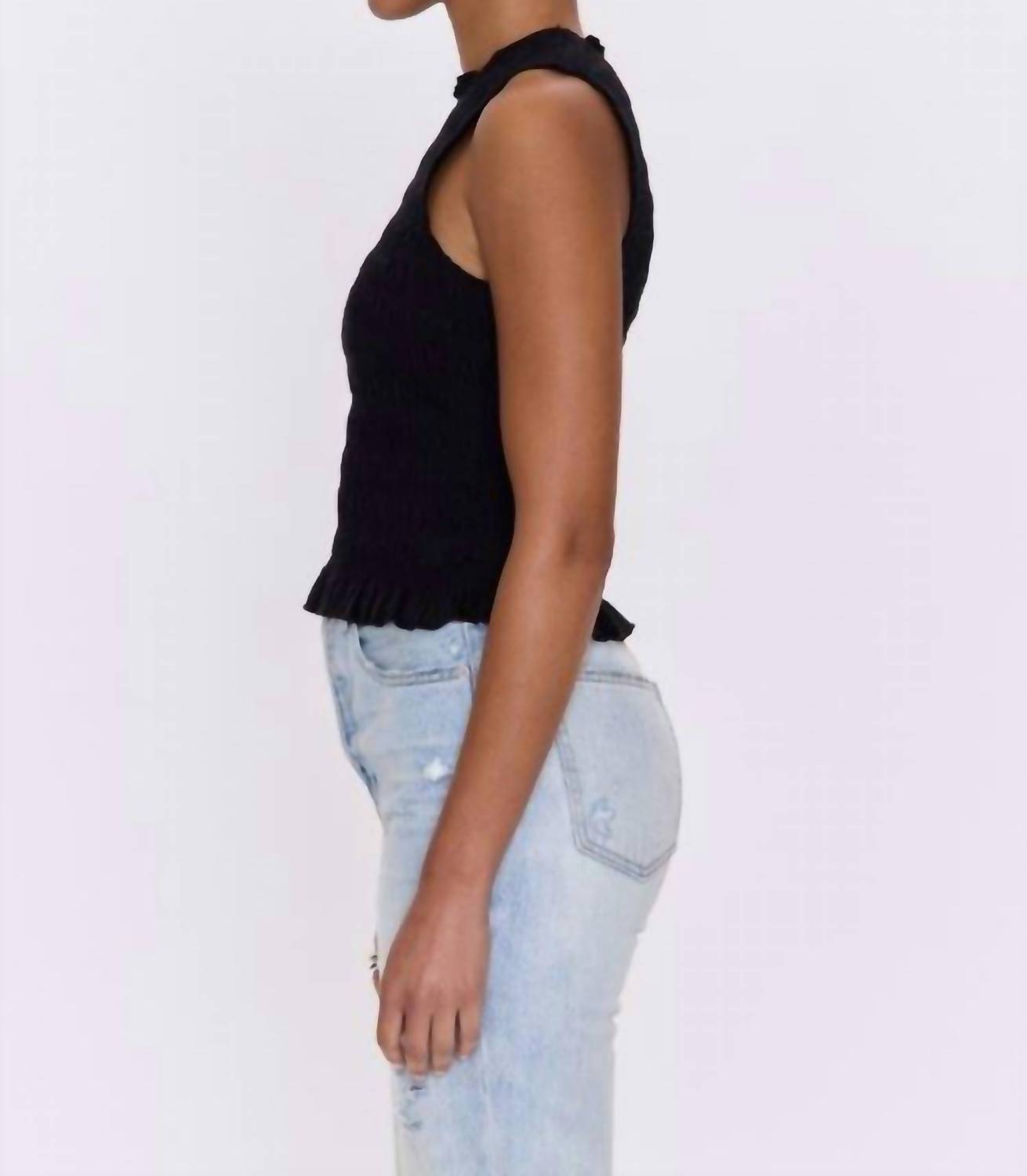 Pistola - Phoebe Smocked Tank Top