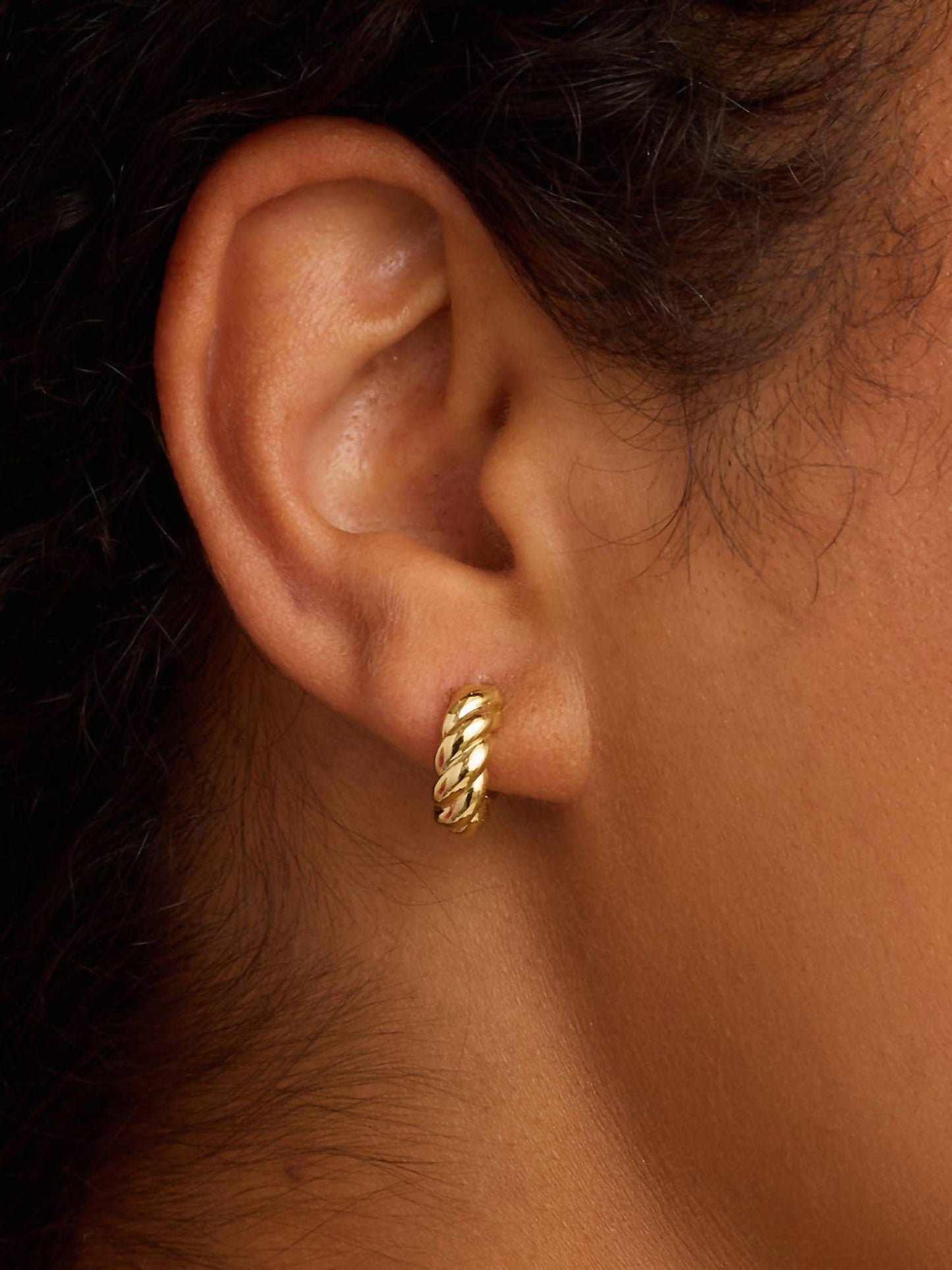 Gorjana - Women's Crew Hellium Hoops Earring