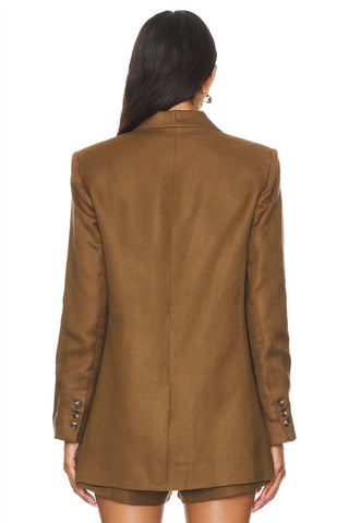 L'Agence - Jayda Relaxed Double Breasted Blazer