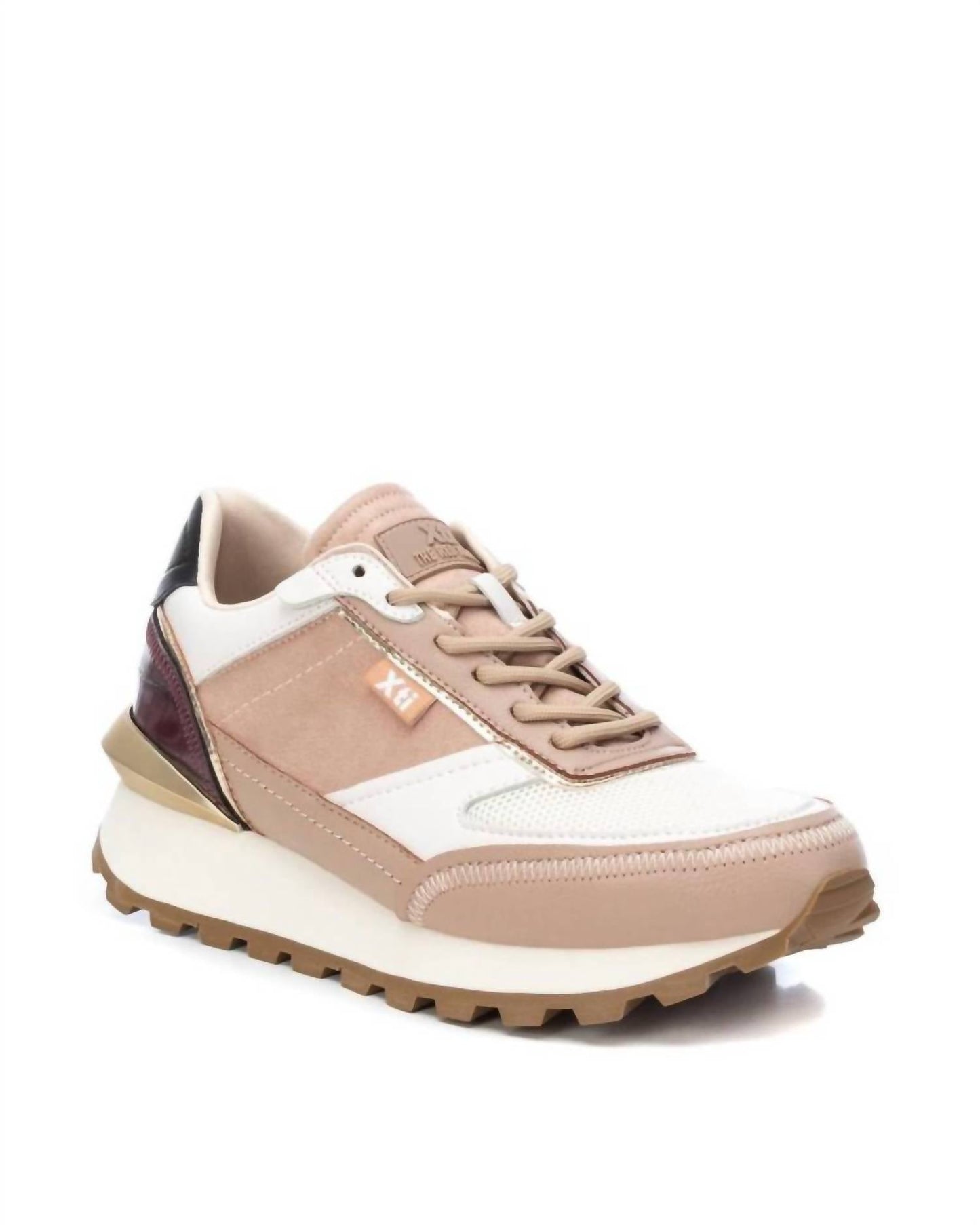Xti - Women's Suede Lace-Up Sneakers