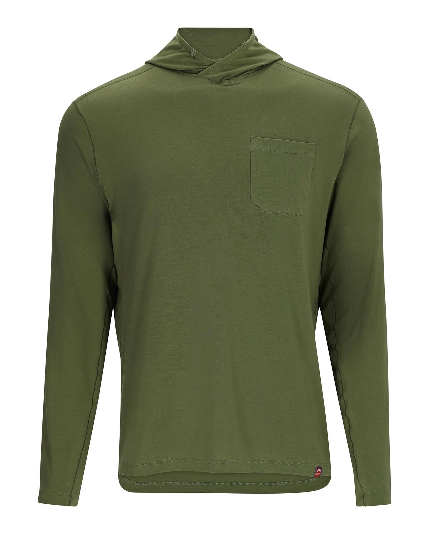 Simms Mens Glades Hoody Dark Clover Heather Small