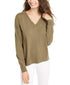 planet-gold-juniors-v-neck-sweater-brown-size-x-small