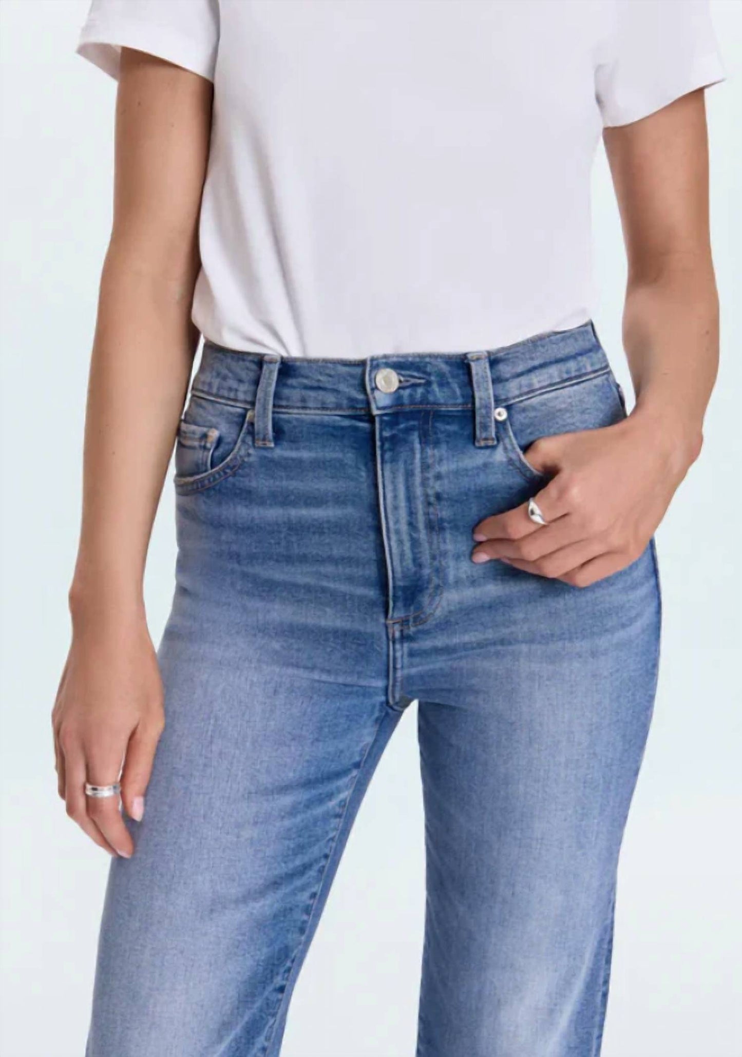 Pistola - Evie High Rise Slim Boot Cut Jeans