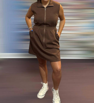 Entro - Zip Front Dress