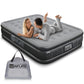EZ INFLATE Double High Luxury Air Mattress with Built in Pump