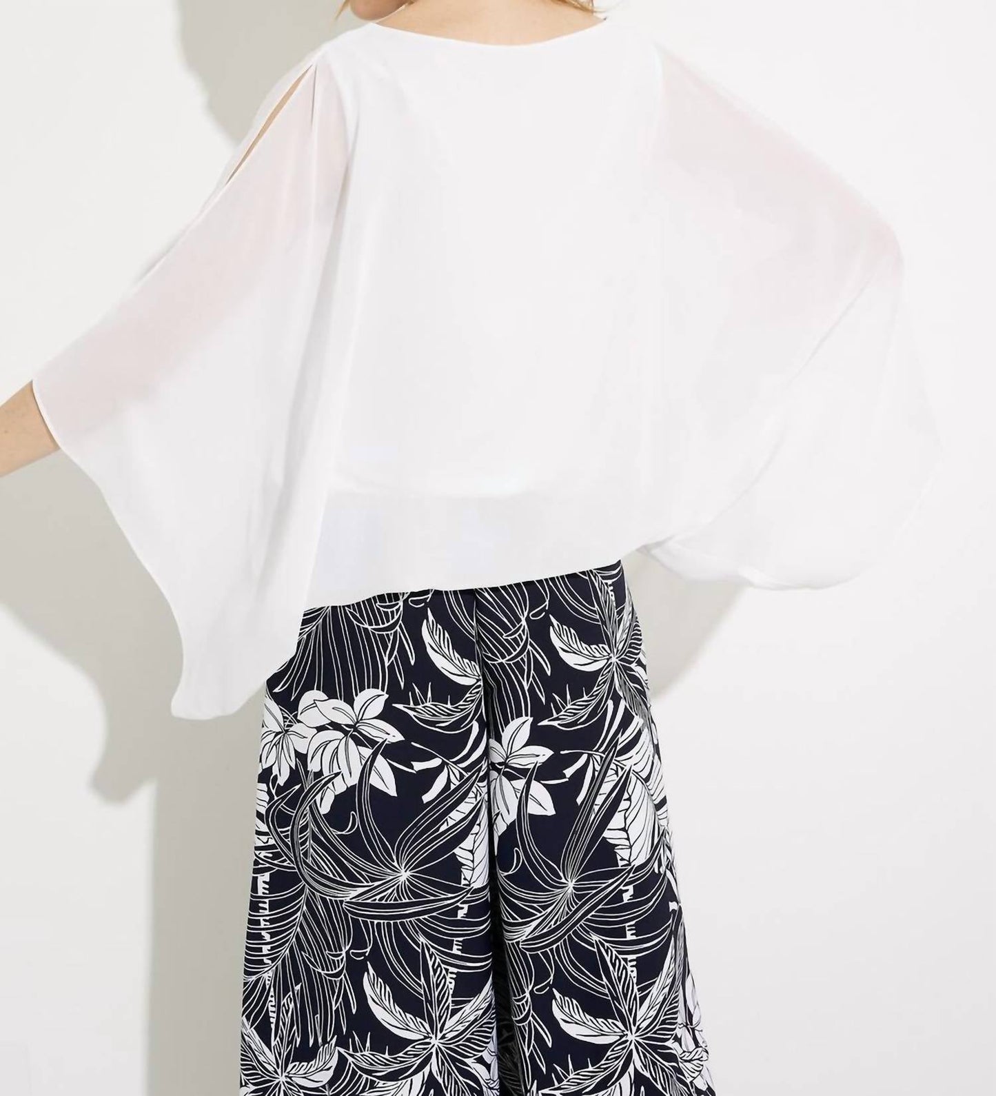 Joseph Ribkoff - Casual Flutter Sleeve Pullover