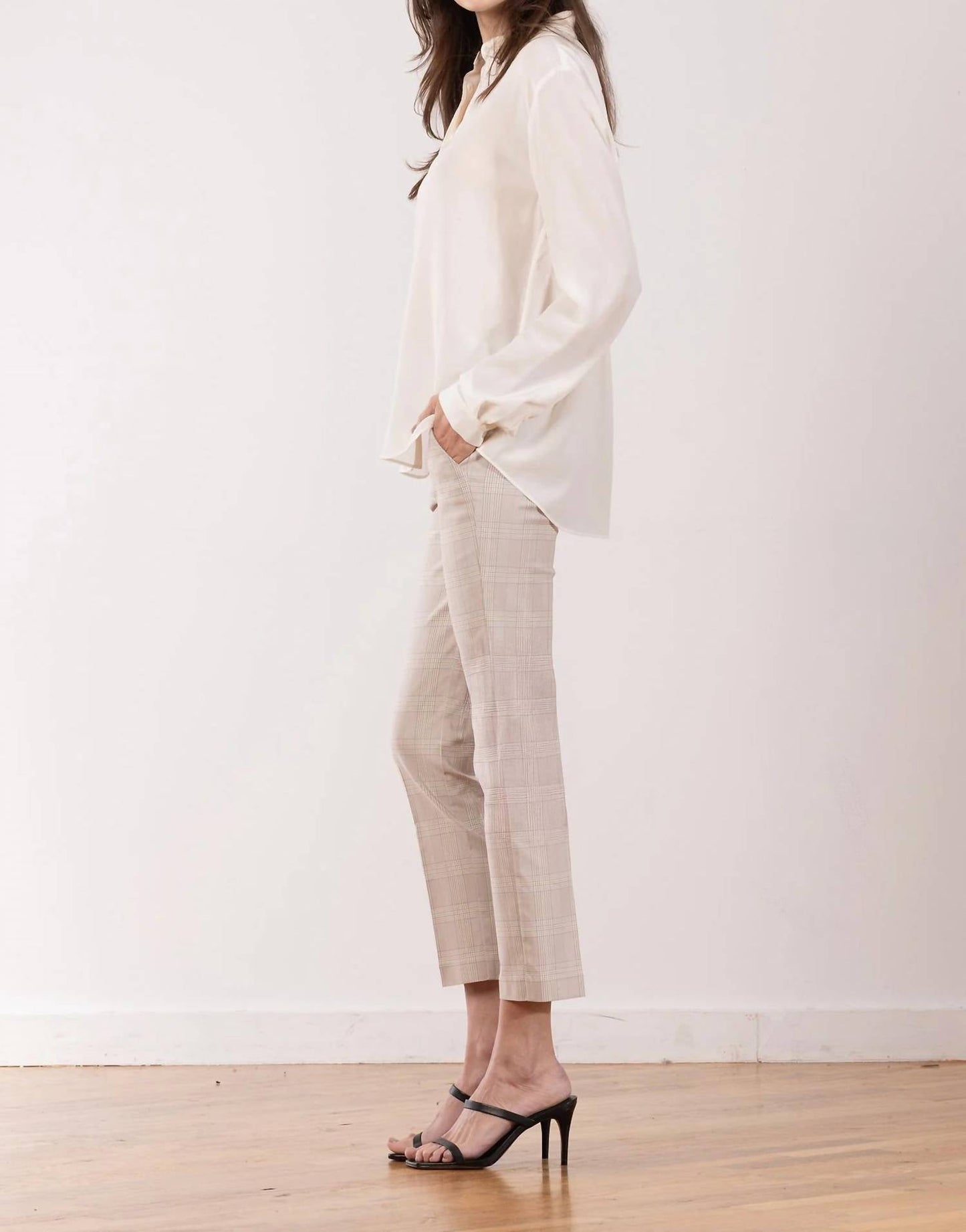 Avenue Montaigne - Lulu Slim Ankle Straight Pant
