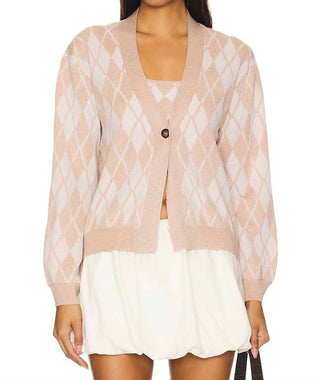 For Love & Lemons - Cassidy Argyle Cardigan