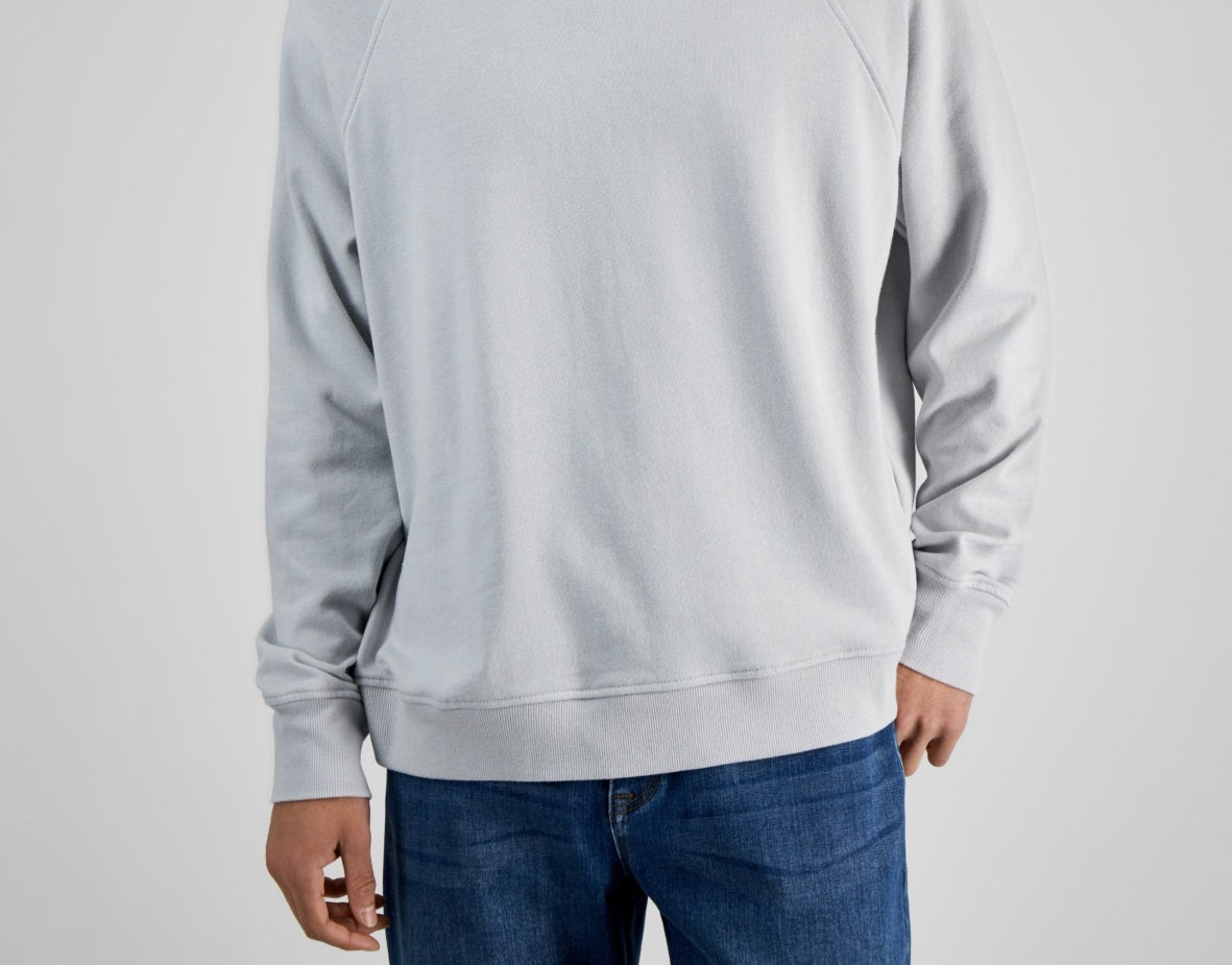 And Now This Men's Raglan Sweatshirt Gray