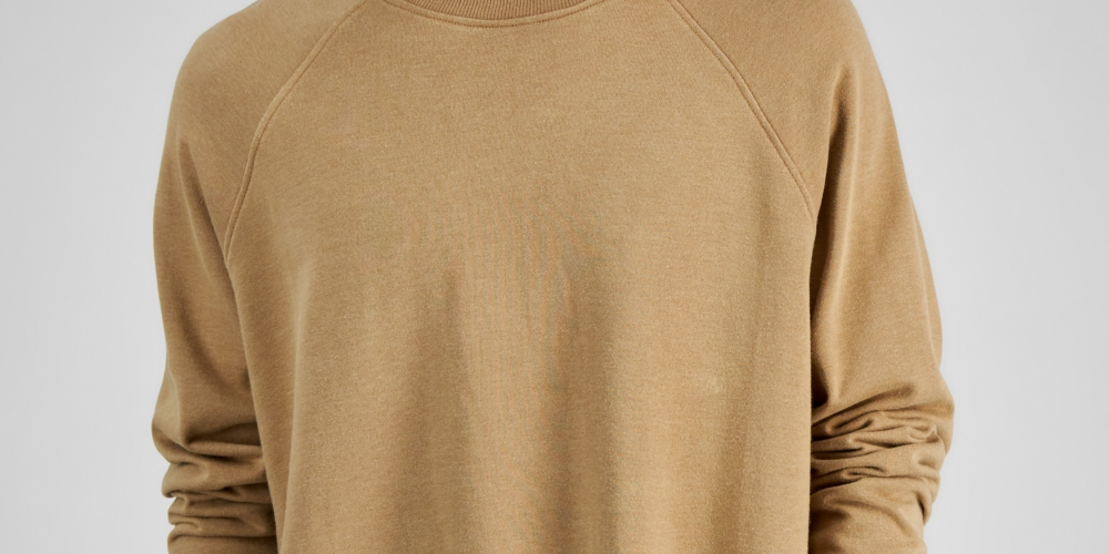 And Now This Men's Raglan Sweatshirt Brown Size XX-Large