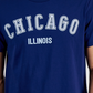 And Now This Men's Chicago Graphic T-Shirt Blue Size Small